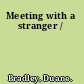 Meeting with a stranger /