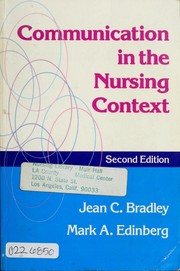 Communication in the nursing context /