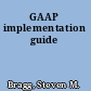 GAAP implementation guide