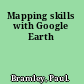 Mapping skills with Google Earth