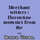 Merchant writers : Florentine memoirs from the Middle Ages and Renaissance /