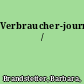 Verbraucher-journalismus /