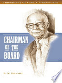 Chairman of the board : a biography of Carl A. Gerstacker /