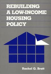 Rebuilding a low-income housing policy /
