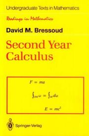 Second year calculus : from celestial mechanics to special relativity /