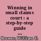 Winning in small claims court : a step-by-step guide for trying your own small claims cases /