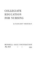 Collegiate education for nursing.