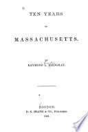 Ten years of Massachusetts.