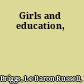 Girls and education,