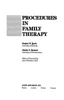 Procedures in family therapy /