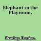 Elephant in the Playroom.