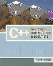 C++ for engineers and scientists /