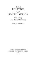 The politics of South Africa : democracy and racial diversity /