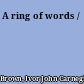 A ring of words /