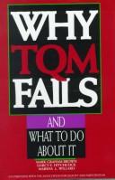 Why TQM fails and what to do about it /