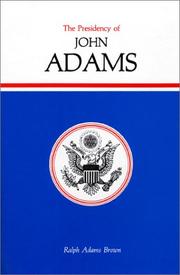 The presidency of John Adams /