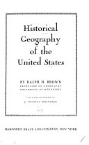 Historical geography of the United States /