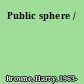 Public sphere /