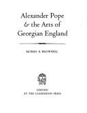 Alexander Pope & the arts of Georgian England /