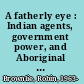 A fatherly eye : Indian agents, government power, and Aboriginal resistance in Ontario, 1918-1939 /
