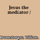 Jesus the mediator /