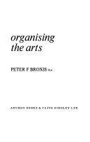 Organising the arts