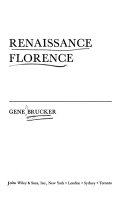 Renaissance Florence /