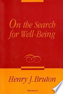 On the search for well-being