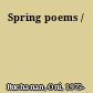 Spring poems /