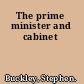 The prime minister and cabinet