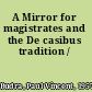 A Mirror for magistrates and the De casibus tradition /