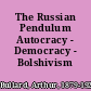 The Russian Pendulum Autocracy - Democracy - Bolshivism /