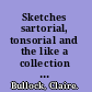 Sketches sartorial, tonsorial and the like a collection of light humorous verse /