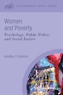 Women and poverty : psychology, public policy, and social justice /