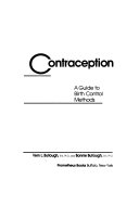 Contraception : a guide to birth control methods /