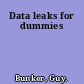 Data leaks for dummies