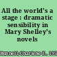 All the world's a stage : dramatic sensibility in Mary Shelley's novels /