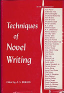 Techniques of novel writing /