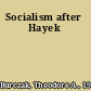 Socialism after Hayek