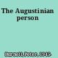 The Augustinian person