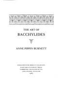 The art of Bacchylides /