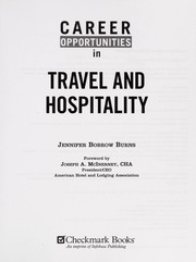 Career opportunities in travel and hospitality /