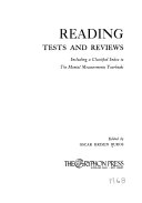 Reading tests and reviews ; including a classified index to The mental measurements yearbooks /