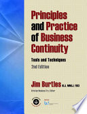 Principles and practice of business continuity : tools and techniques /