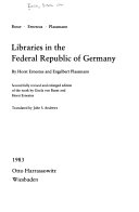 Libraries in the Federal Republic of Germany /