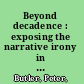 Beyond decadence : exposing the narrative irony in Jan Opolský's prose /