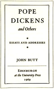 Pope, Dickens and others : essays and addresses /