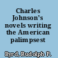 Charles Johnson's novels writing the American palimpsest /