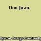 Don Juan.