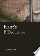 Kant's B. Deduction /